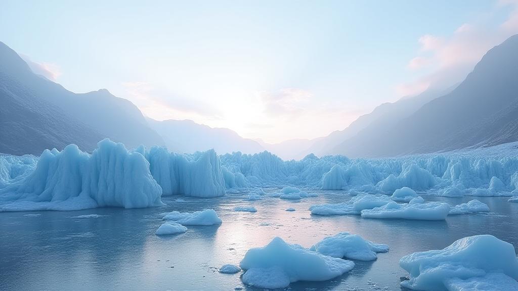 Gletscher-Landschaft Zürich